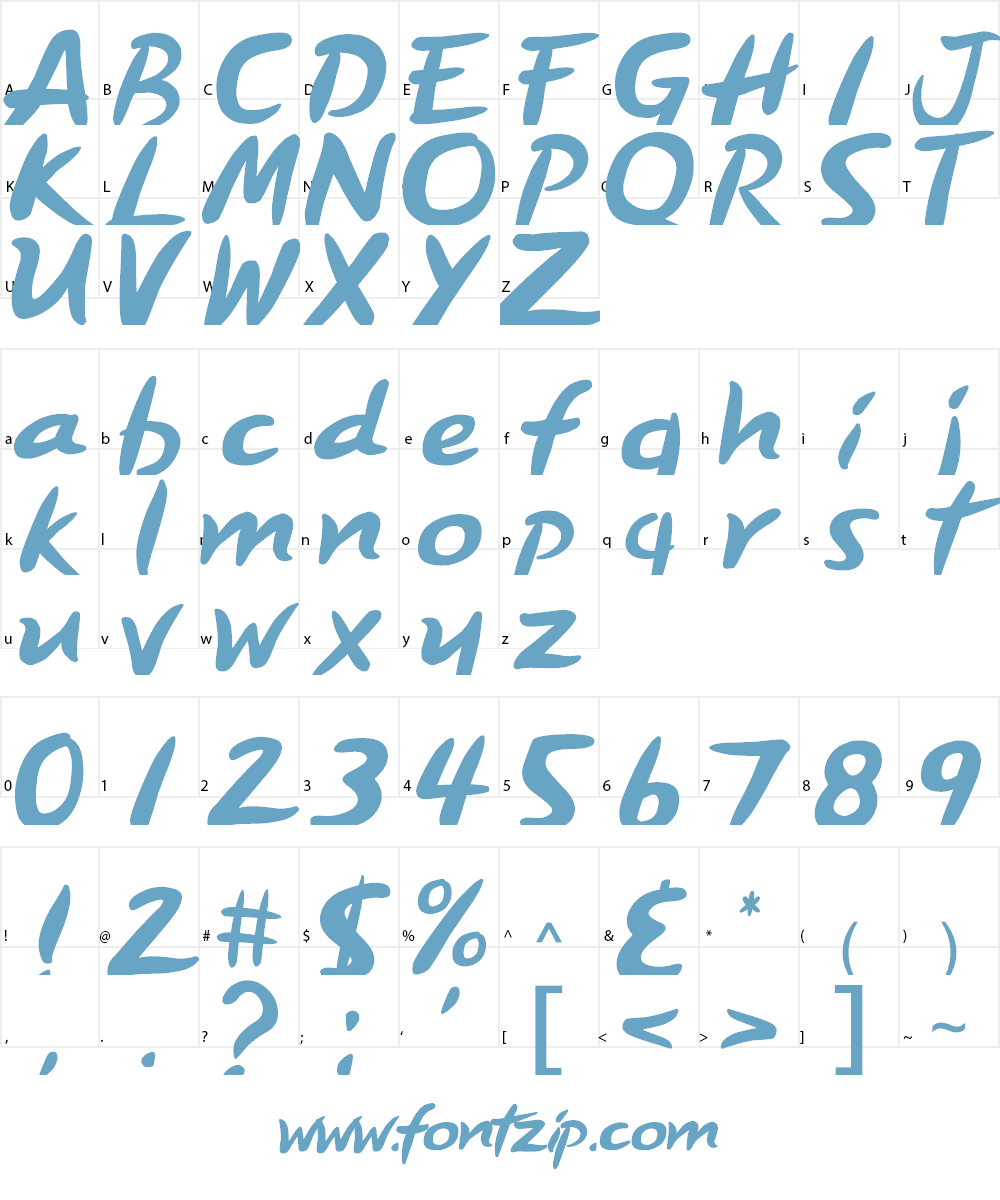 Order Pizza Font Character